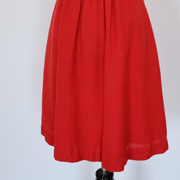 MAEVE ANTHROPOLOGIE Size 6 Red Dress Sleeveless - Picture 12 of 13
